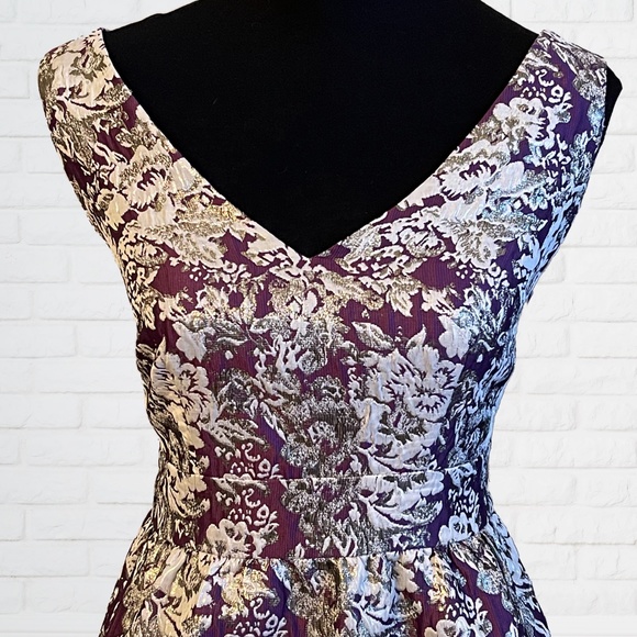 Laundry by Shelli Segal Damask Cocktail Dress Size 2 - Picture 3 of 4